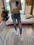 Spodnie jeansowe rurki obcisłe damskie jeansy dżinsy boyfriend
