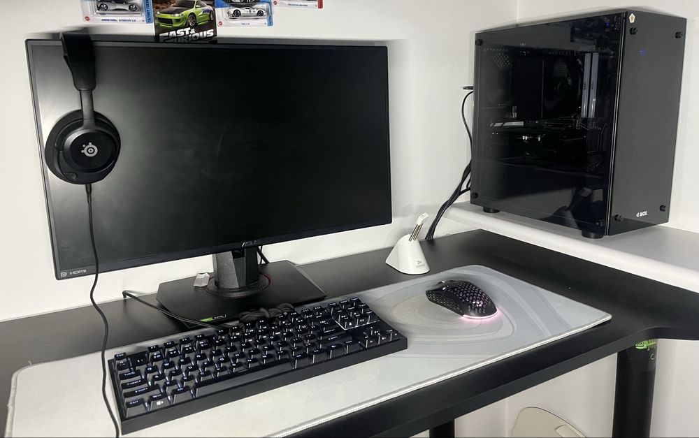 Zestaw Gamingowy Komputer monitor 280Hz klawiatura myszka RGB