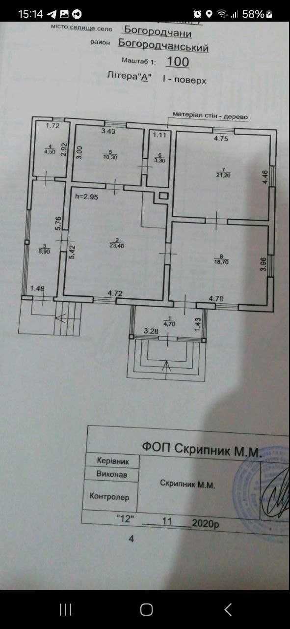 Продаж будинку в Богородчанах з господарським спорудами