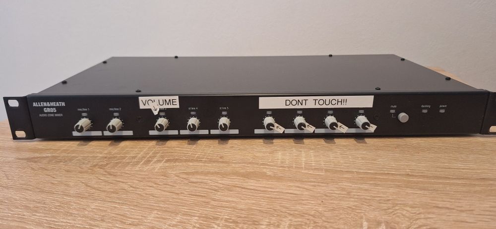 Allen & Heath gr05 audio zone mixer