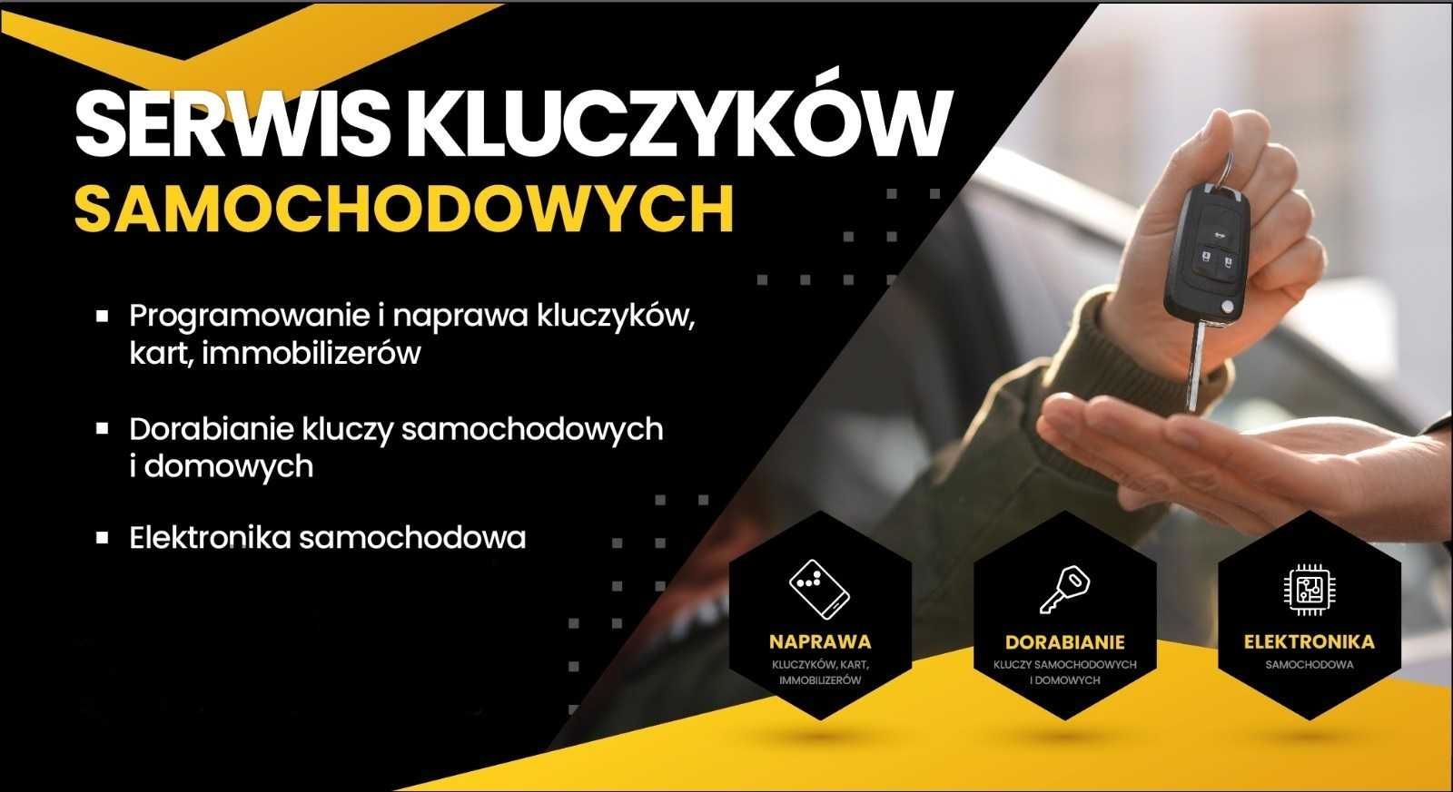 Dorabianie i naprawa kluczy samochodowych i domowych