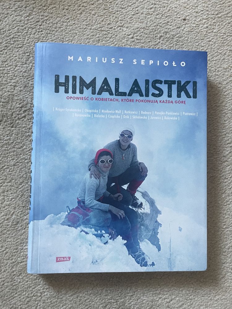 Książka Himalaistki Mariusz Sepioło