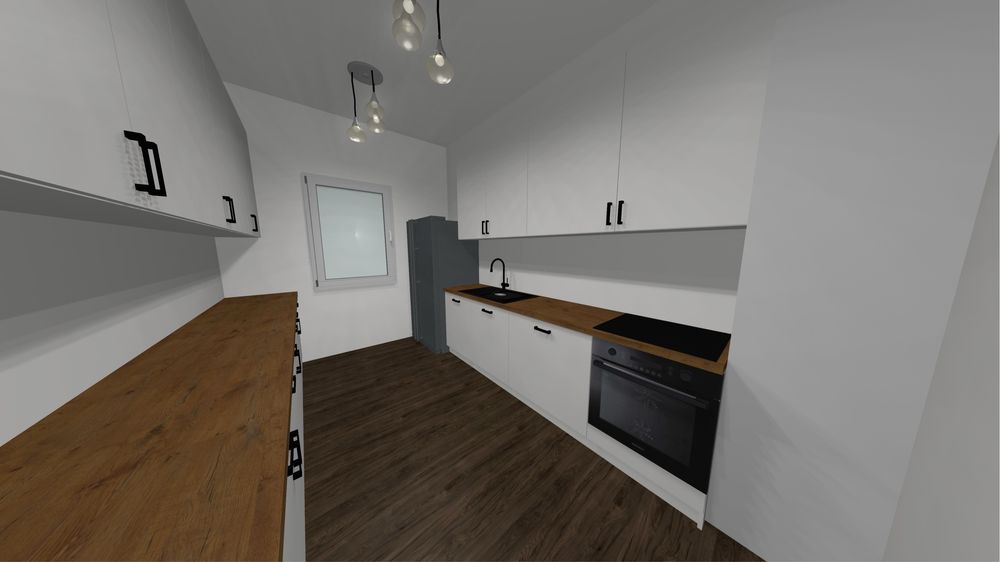 Pokój dwuosobowy z łazienką, kuchnią w centrum po generalnym remoncie