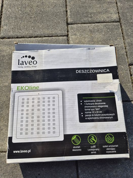 Deszczownica Lavelo slim chrom