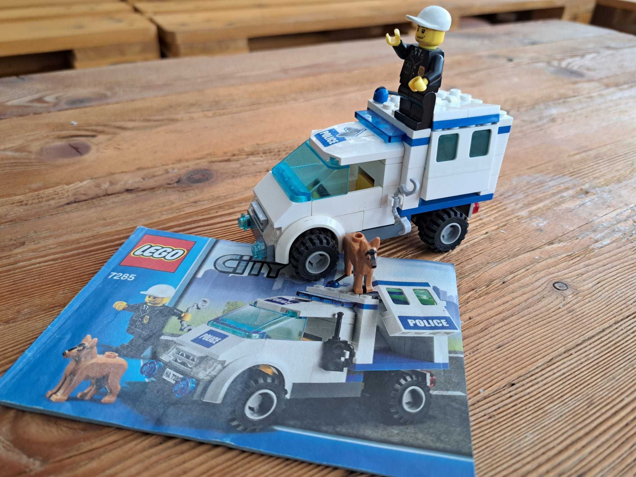 Patrol policji z psem LEGO CITY 7285 używane