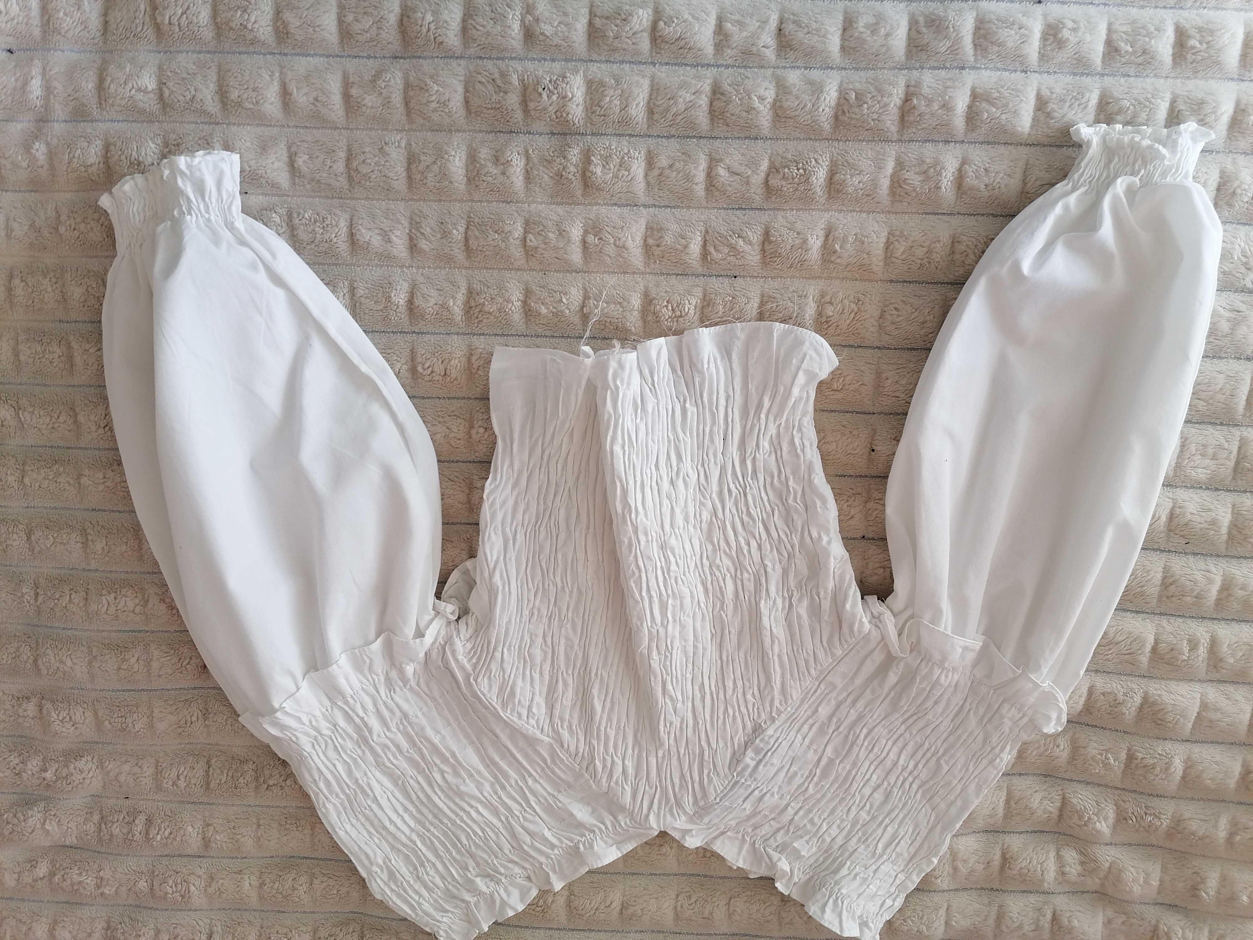 Bluzka zara 38 biała