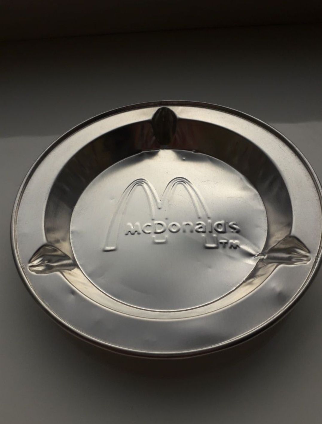 popielniczka Vintage 80's McDonald's TM z Aluminum