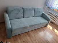 Sofa rozkładana trzyosobowa na sprężynach Bonelli
