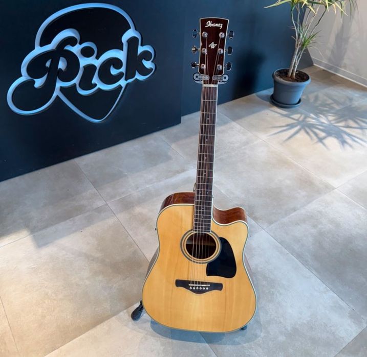 Акустическая Гитара Ibanez aw70 НОВА | чехол в подарок | Elixir 11