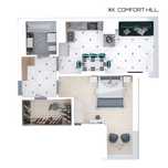 Продаж 1кім квартири 52 м.кв. від ЗАБУДОВНИКА ЖК Comfort Hill