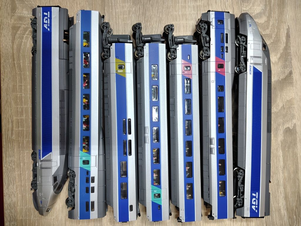 Zestaw Tgv Atlantique h0 Mehano 7 wagonów