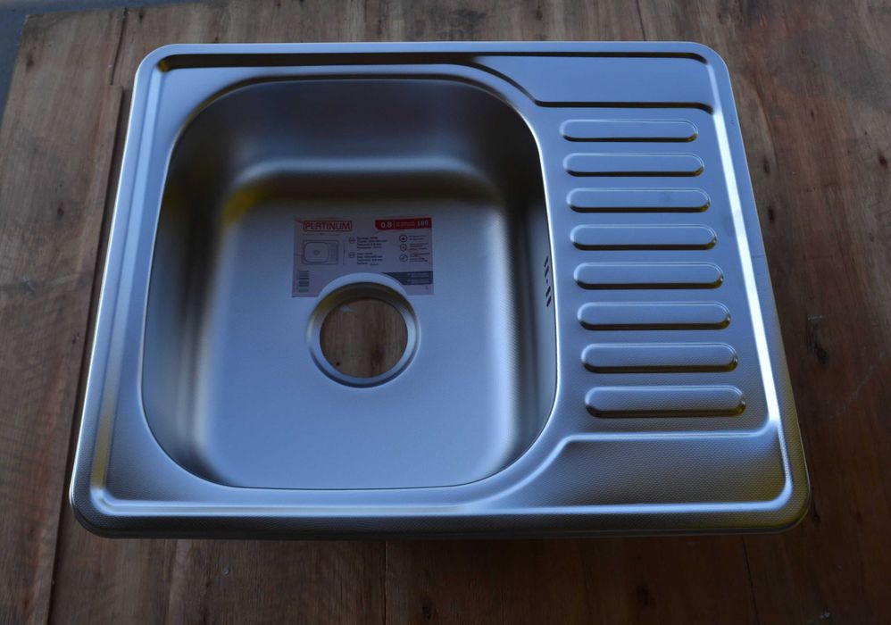 Кухонна мийка врізна 580*480 (уцінка)