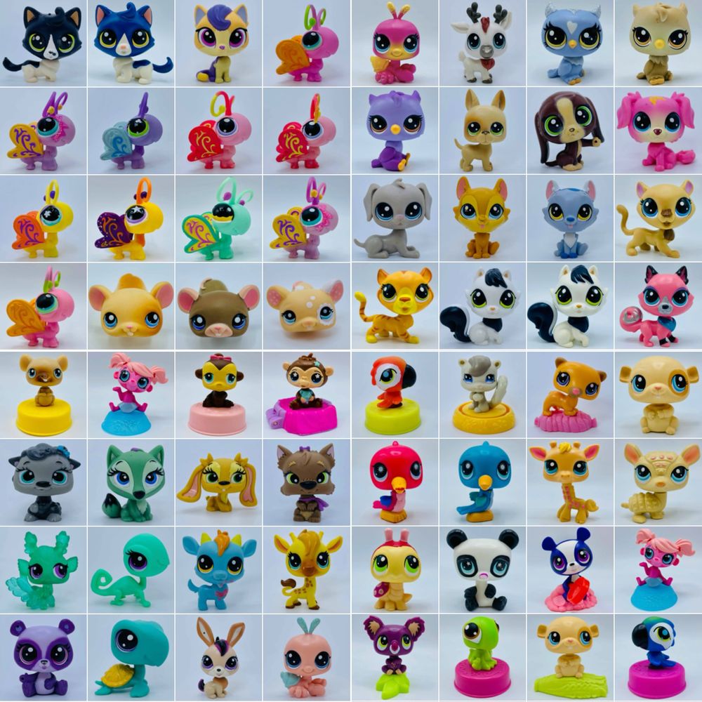 littlest pet shop пэт шоп, лпс игрушки, стоячки, кошки, собаки, пэты