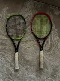 Yonex ezone98 , vcore 100