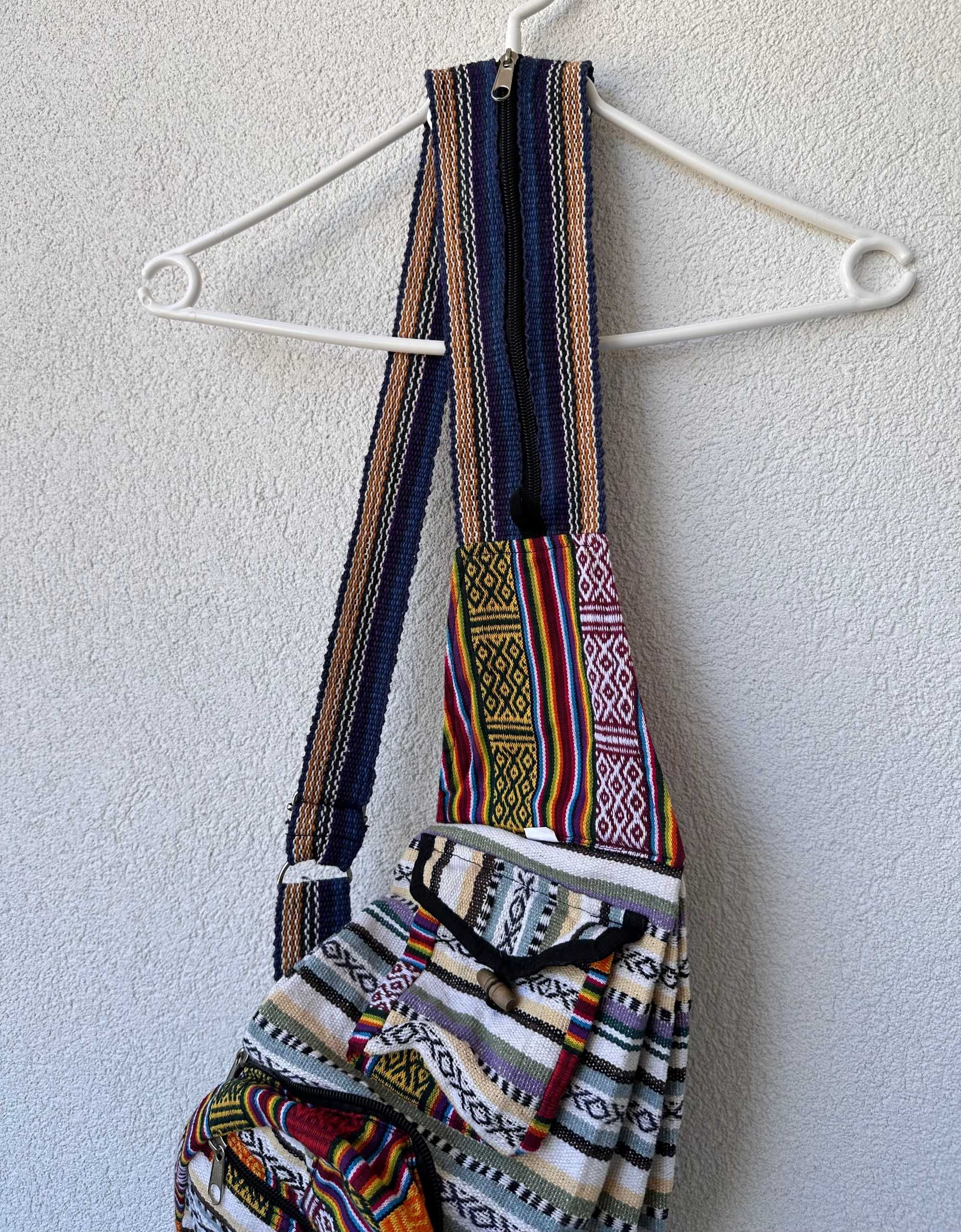 Plecak hippie made in Nepal retro hipisowski