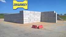 Bloki betonowe Bloczki do zasiek Mur oporowy LEGO 180x60x60  240x80x80