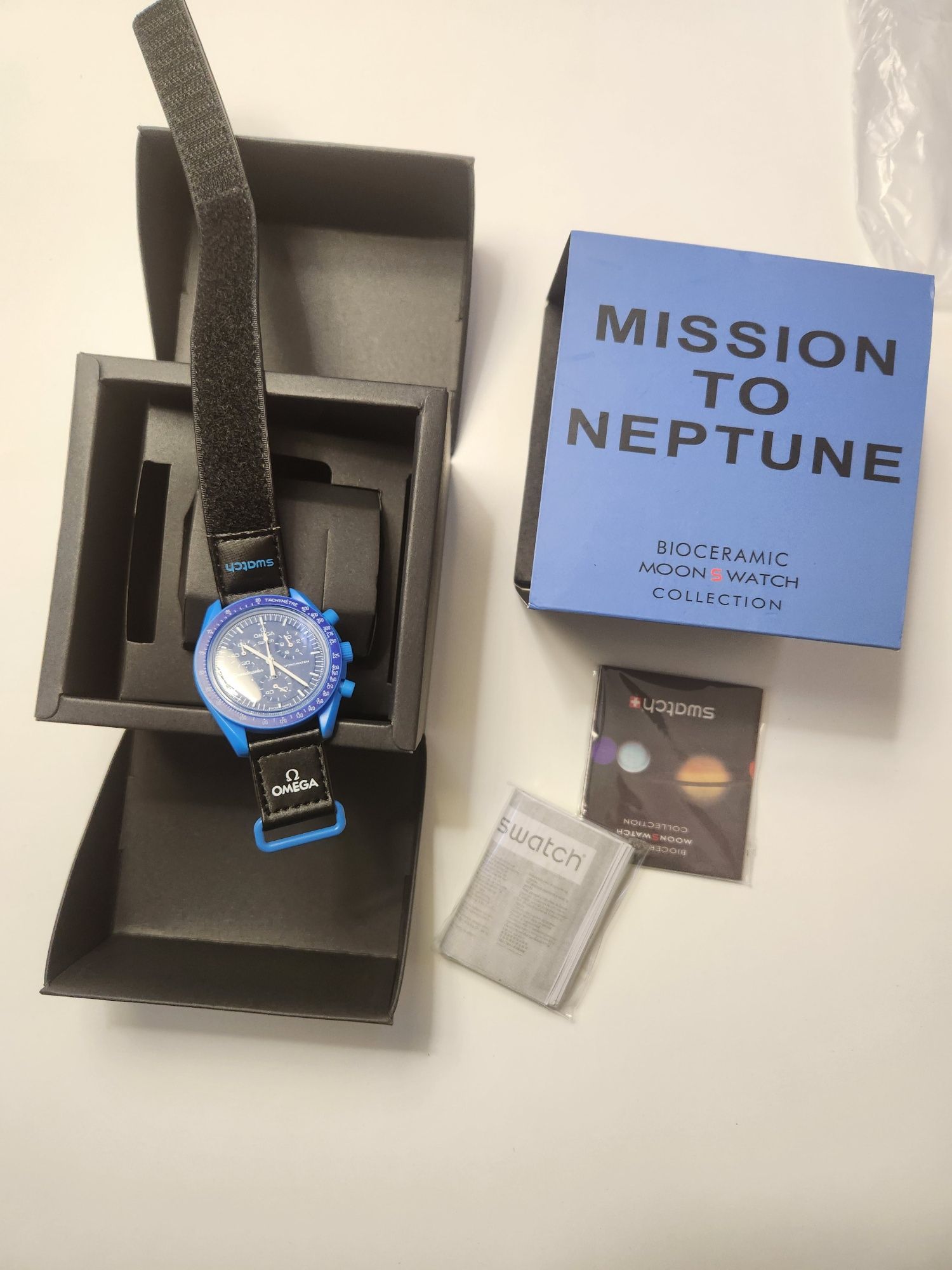 Годинник Omega x swatch mission to Neptune