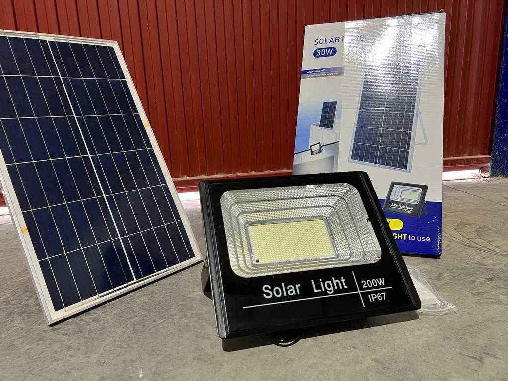 Projetores SOLARES LED - 100% Autónomos - NOVOS