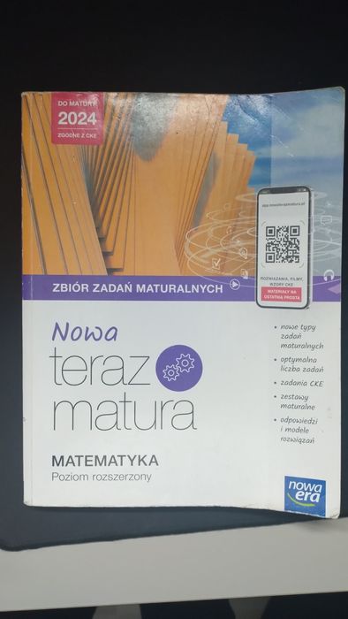 Zbiór zadań z matematyki "Teraz matura" p. rozszerzony wydanie 2023
