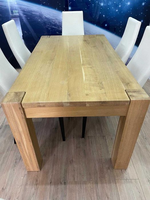 Stół dębowy - solidne drewno