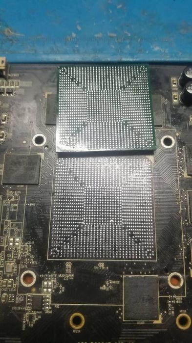 Видеокарта. Реболл видеочипов, памяти. Артефакты=отвал>решение реболл