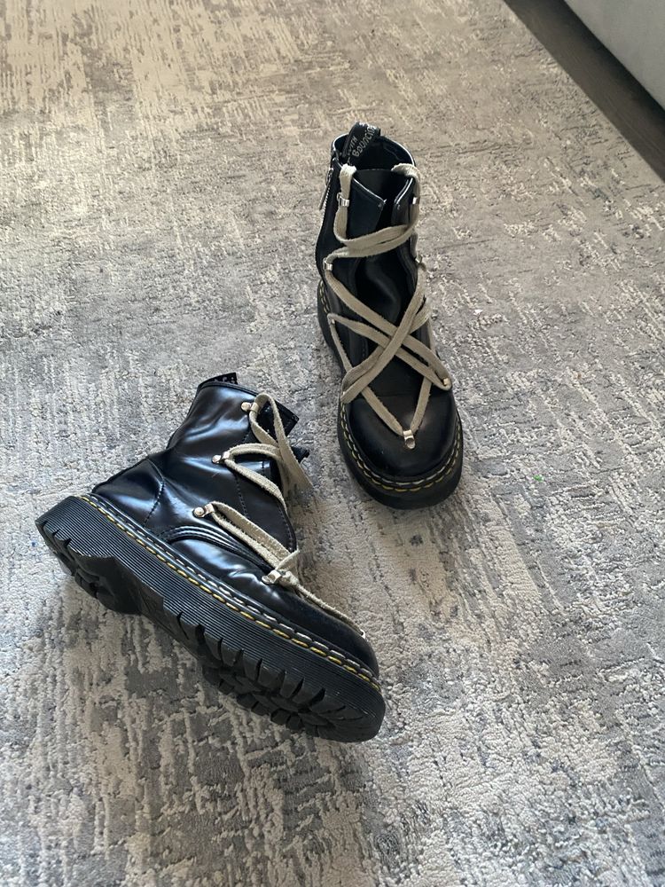 rick owens martines ботинки