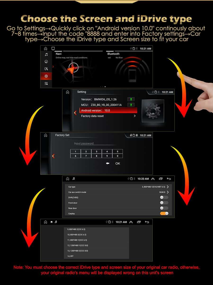 Radio DAB+ GPS WiFi 4G MP3 CarPlay Android BMW E90 E91 E92 E93 E60 E64