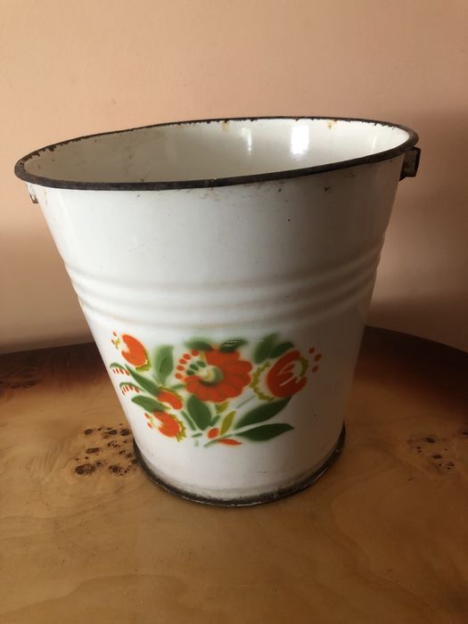 Відро ведро емальоване емалировонное поливане