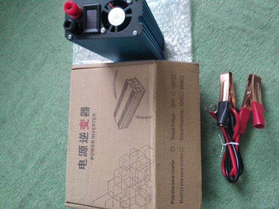 Інвертор 12V-220 TATALIKEN 1600W чиста синусоїда підходить для котла