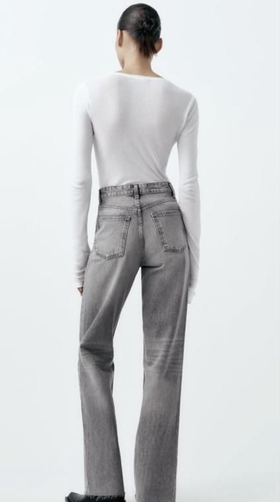 Джинси ZARA wide leg / джинси зара майже нові 32 розмір