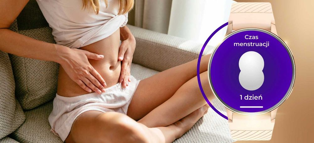 Smartwatch Damski Zegarek Rozmowy Powiadomienia Sport Zdrowie - OKAZJA