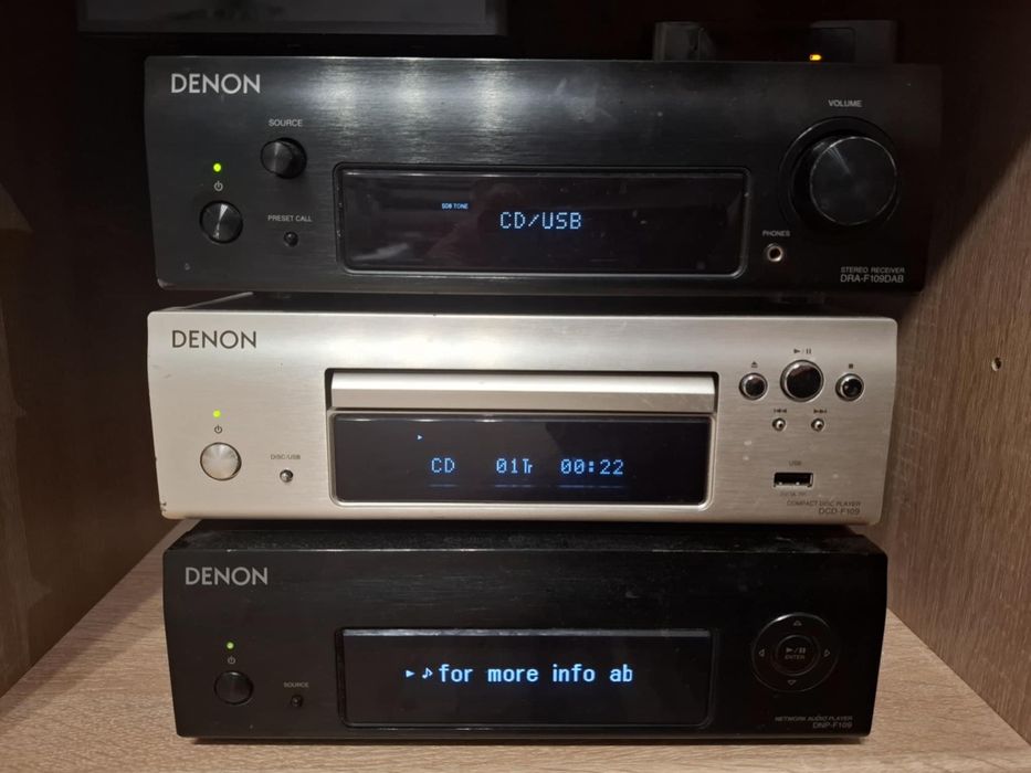 Zestaw miniwieża Denon D-F109