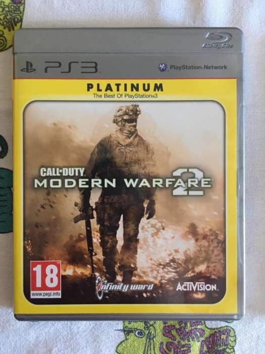 Jogo Ps3 Call-Duty Modern Warfare 2