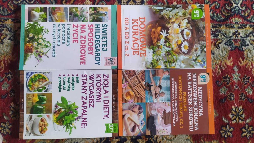 Książeczki z serii Zdrowie bez tajemnic