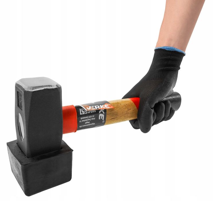 Młotek brukarski z nakładką gumową do kostki brukowej GUMĄ  2000g