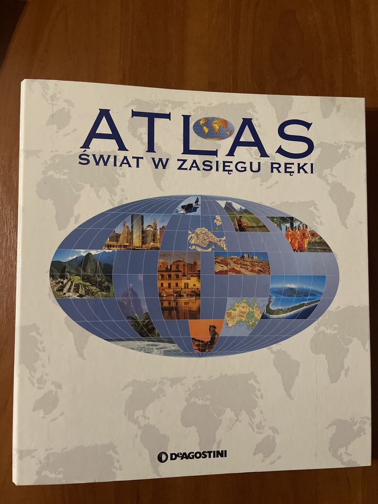 Atlas - Świat w zasięgu ręki - segregator, każdy zakątek świata