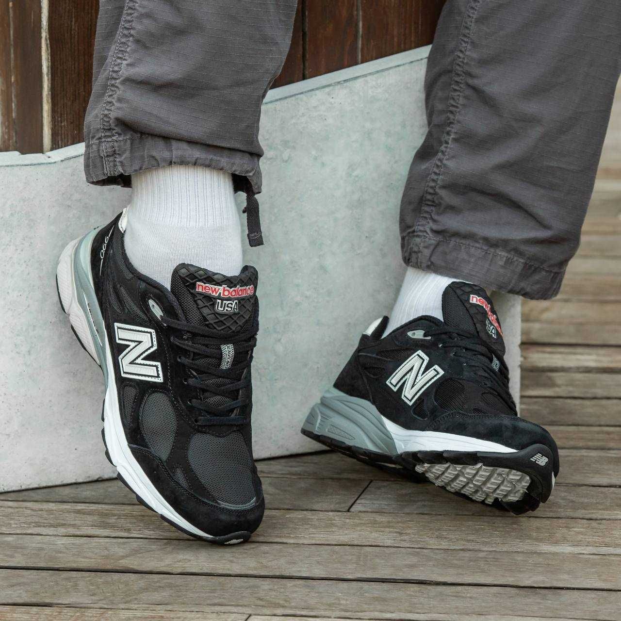 ‼️ Кросівки New Balance 990v3 Black White