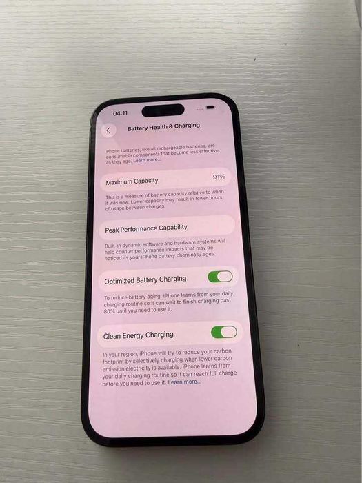 iPhone 14 Pro 128GB Pamięci W Czarnym kolorze