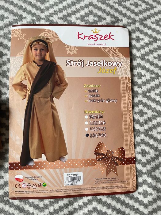 Strój jasełkowy Józef  134-140