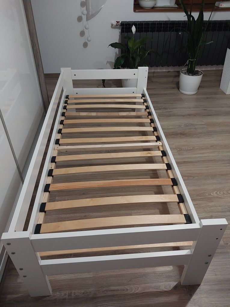 Łóżko dziecięce białe ikea