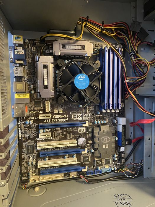 Системный блок на intel core i7 2600k +16gb озу +ssd 120gb