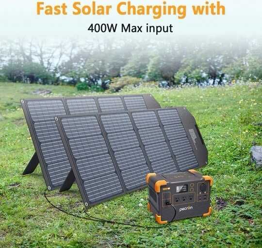 Зарядна станція Pecron E600LFP, 1200 Вт, 614 Вт/ EU