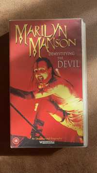 Marilyn Manson Demystifying the Devil (nieautoryzowana biografia) VHS