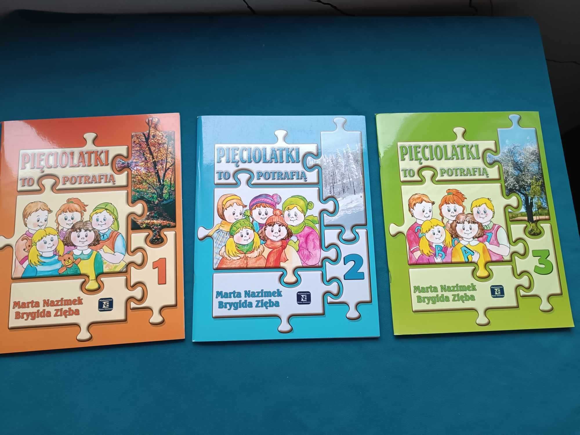 "Pięciolatki to potrafią" - zestaw 3 nowych książeczek edukacyjnych.