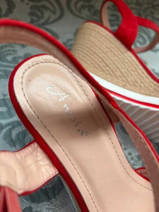 41 ładne lekkie sandały na koturnie LATO pantofle styl Tommy Hilfiger