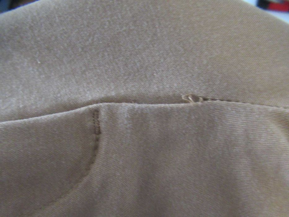 F&F brązowe spodnie 44 cygaretki