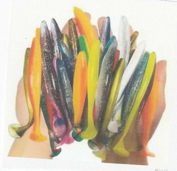 Amostra de pesca 12cm