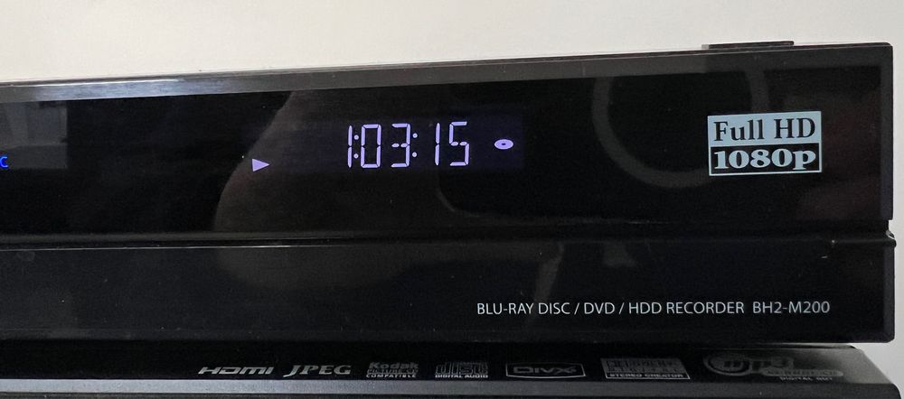 Nagrywarka Blu Ray /dvd/hdd/ Recorder Funai BH2 M200