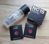 mac cosmetic studio fix NC15 prep + prime fix Haute sauce Oh my mocha