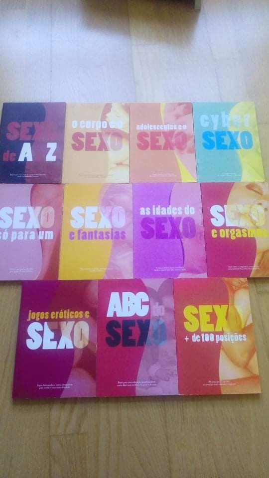 Coleção de Livros de Educação Sexual para adolescentes e adultos